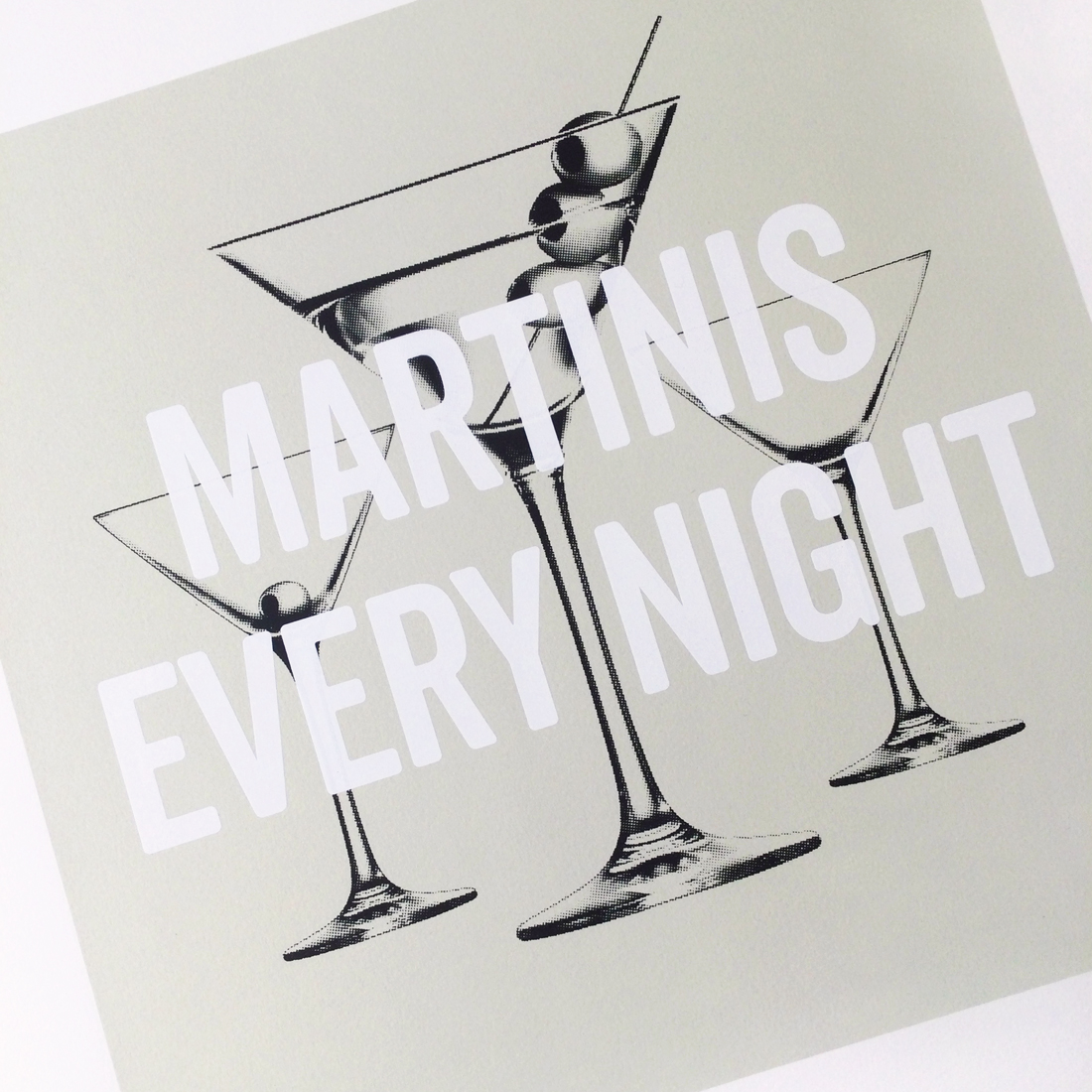 Martini poster